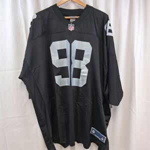 Raiders NFL Pro Line Jersey Black Number 98 Crosby Men's 5XL NEW WITH TAGS!!